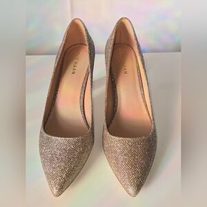 Cole Haan Women's Glitter Pumps - Gold